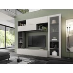 Benvenuto Design Pratiko 2.0 Ghisa / Pietra TV Meubel Glazen Deur Benvenuto Design Pratiko 2.0 Ghisa / Pietra TV Meubel Glazen Deur