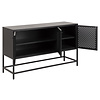 Horsens Zwart Dressoir met 3-Deuren W125 cm