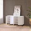 Turin Ayaya 160 cm Dressoir Alpine Wit