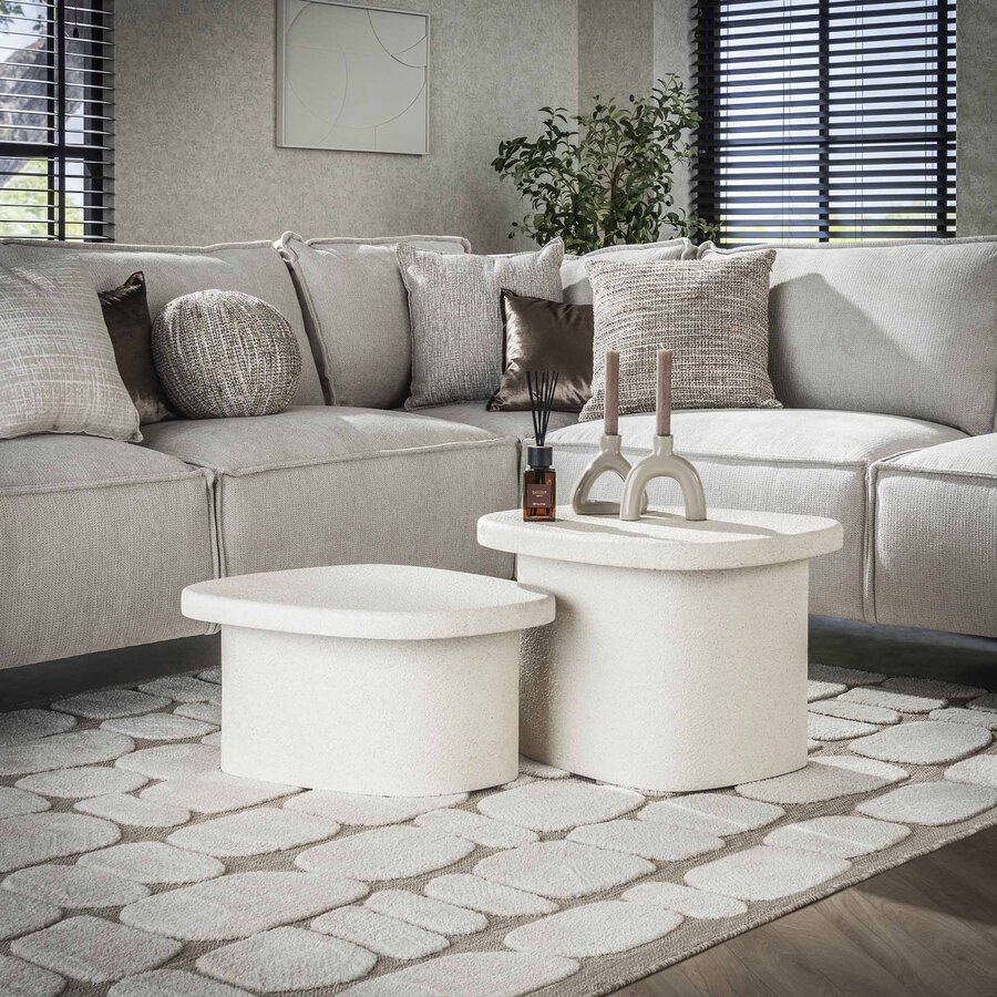 Stone Organic Salontafel Set Stone Organic Salontafel Set
