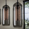 Tink Glas-Geperforeerd Staal Hanglamp 4L