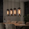 Tink Glas-Geperforeerd Staal Hanglamp 4L