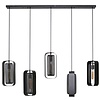 Mesh Rotate Hanglamp 5L Artic Zwart