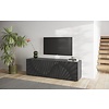 Snake Antraciet TV Meubel 3-Deuren