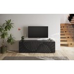 Benvenuto Design Snake Antraciet TV Meubel 3-Deuren