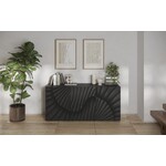 Benvenuto Design Snake Antraciet Dressoir 3-Deuren Benvenuto Design Snake Antraciet Dressoir 3-Deuren