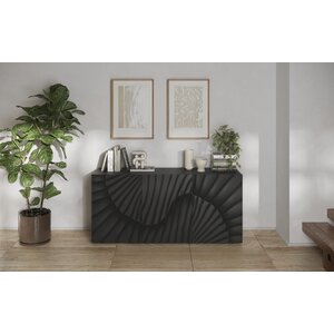 Benvenuto Design Snake Antraciet Dressoir 3-Deuren
