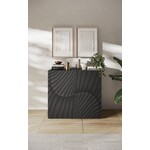 Benvenuto Design Snake Antraciet Opbergkast 2-Deuren Benvenuto Design Snake Antraciet Opbergkast 2-Deuren