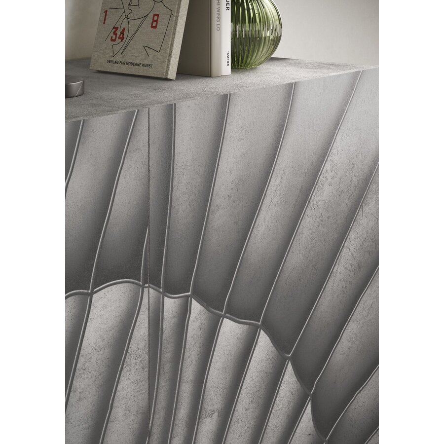 Snake Beton TV Meubel 3-Deuren Snake Beton TV Meubel 3-Deuren