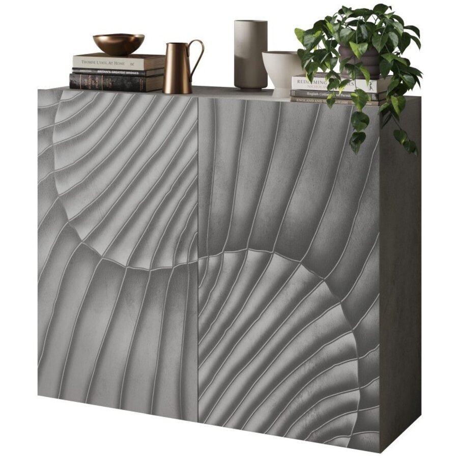 Snake Beton Opbergkast 2-Deuren Snake Beton Opbergkast 2-Deuren