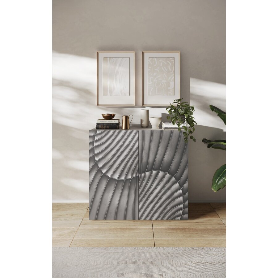 Snake Beton Opbergkast 2-Deuren Snake Beton Opbergkast 2-Deuren