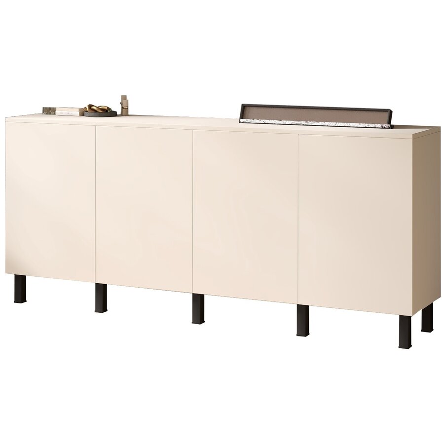 Turin Ayaya 200 cm Dressoir Magnolia Turin Ayaya 200 cm Dressoir Magnolia