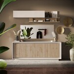 Benvenuto Design Sky 2.0 Cashmere/Kadiz Eiken Dressoir 4-Deuren Benvenuto Design Sky 2.0 Cashmere/Kadiz Eiken Dressoir 4-Deuren