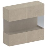 Benvenuto Design Infinity 2.0 Hangende Vitrinekast Argilla Benvenuto Design Infinity 2.0 Hangende Vitrinekast Argilla