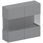 Benvenuto Design Infinity 2.0 Hangende Vitrinekast Ardesia Benvenuto Design Infinity 2.0 Hangende Vitrinekast Ardesia