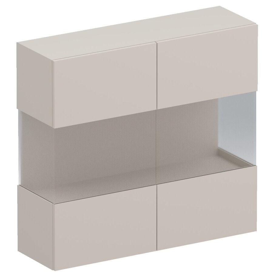 Infinity 2.0 Hangende Vitrinekast Cashmere Infinity 2.0 Hangende Vitrinekast Cashmere