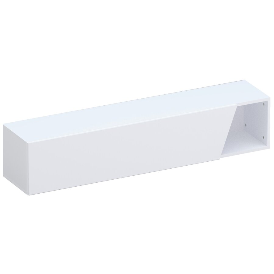 Infinity 2.0 Horizontaal Wandmeubel HG Wit Afgeschuind Infinity 2.0 Horizontaal Wandmeubel HG Wit Afgeschuind
