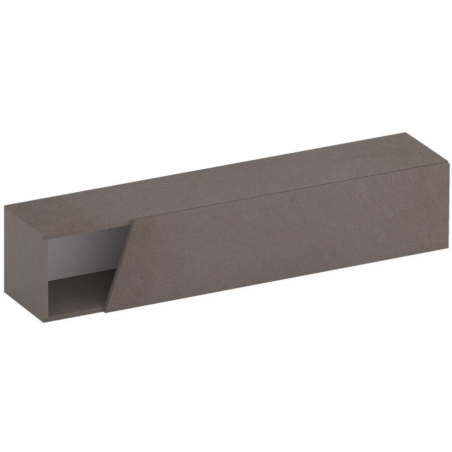 Infinity 2.0 Horizontaal Wandmeubel Brons Afgeschuind Infinity 2.0 Horizontaal Wandmeubel Brons Afgeschuind