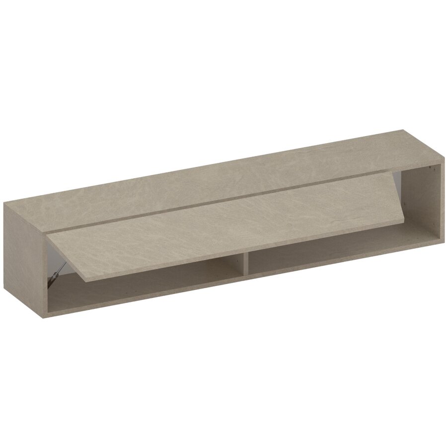 Infinity 2.0 Horizontaal Wandmeubel Argilla Afgeschuind Infinity 2.0 Horizontaal Wandmeubel Argilla Afgeschuind