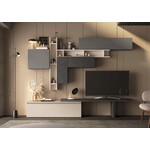 Benvenuto Design Infinity 2.0 Ardesia / Cashmere / Piombo TV Meubel Set 54
