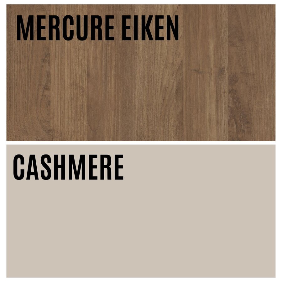 Infinity 2.0 Cashmere / Mercure Eiken TV Meubel Set 55 Infinity 2.0 Cashmere / Mercure Eiken TV Meubel Set 55