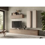 Benvenuto Design Infinity 2.0 Cashmere / Mercure Eiken TV Meubel Set 55 Benvenuto Design Infinity 2.0 Cashmere / Mercure Eiken TV Meubel Set 55