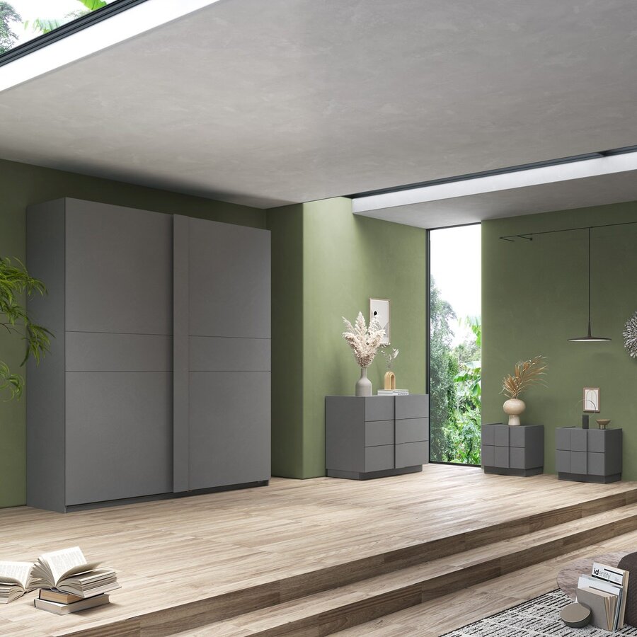 Jupiter Commode met 3-Lades Ardesia Jupiter Commode met 3-Lades Ardesia