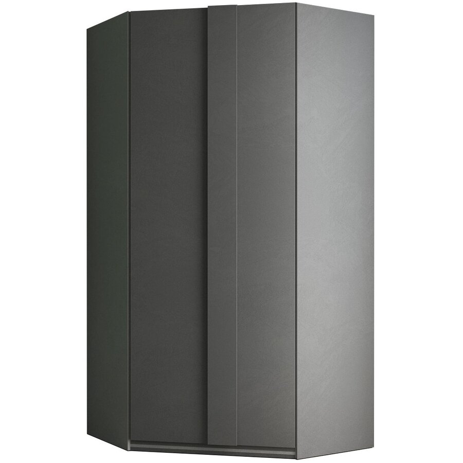 Jupiter Hoek Kledingkast met 2-Deuren Ardesia Jupiter Hoek Kledingkast met 2-Deuren Ardesia