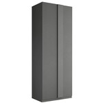 Benvenuto Design Jupiter Kledingkast met 2-Deuren Ardesia Benvenuto Design Jupiter Kledingkast met 2-Deuren Ardesia