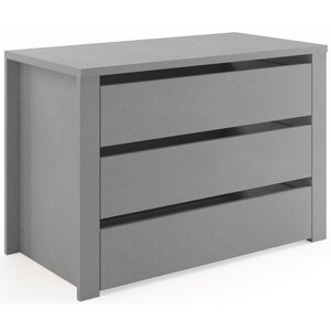 Benvenuto Design Grote Interne Ladekast met 3 Lades voor 90 cm Draaideurkast Ardesia
