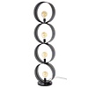 Loop Houtskool Zwart Vloerlamp 4L