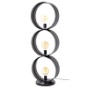 Loop Houtskool Zwart Vloerlamp 3L