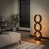 Loop Houtskool Zwart Vloerlamp 3L