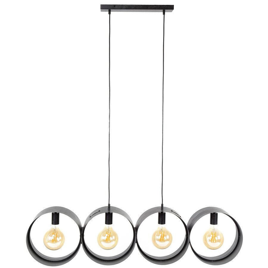 Loop Houtskool Zwart Hanglamp 4L Loop Houtskool Zwart Hanglamp 4L