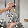 Vonka Gerookt Grijs Hanglamp 4+5L Tapse Kap