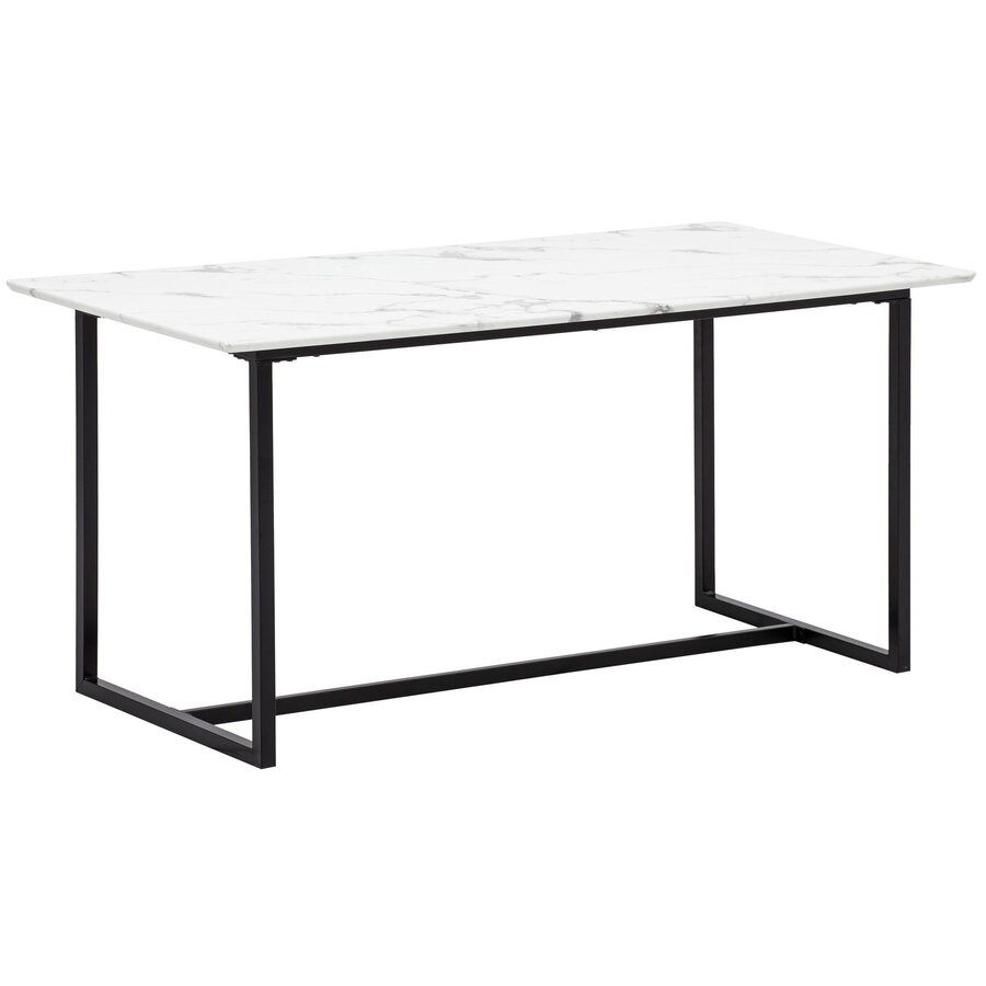 Duif 120 cm Eettafel Marmer / Wit Duif 120 cm Eettafel Marmer / Wit