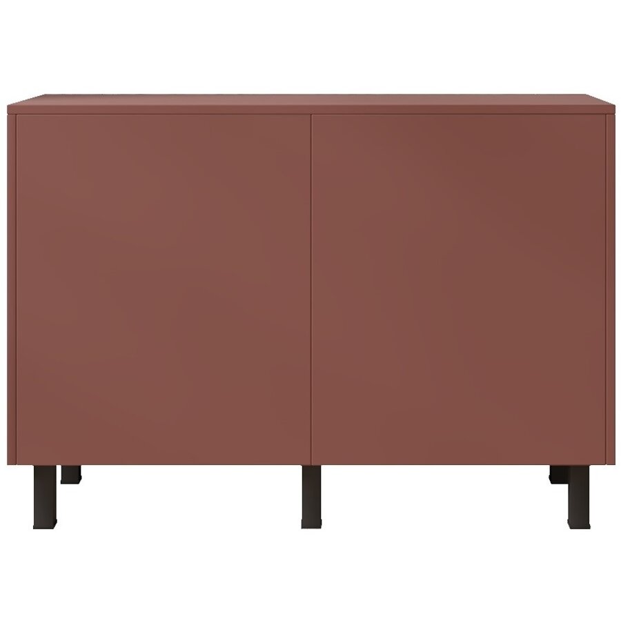 Pastell Ayaya 123 cm Dressoir Oxydrood Pastell Ayaya 123 cm Dressoir Oxydrood