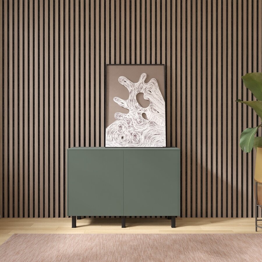 Pastell Ayaya 123 cm Dressoir Eucalyptus Pastell Ayaya 123 cm Dressoir Eucalyptus