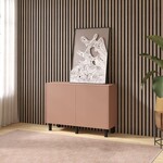 Artego Design Pastell Ayaya 123 cm Dressoir Abrikoos Artego Design Pastell Ayaya 123 cm Dressoir Abrikoos