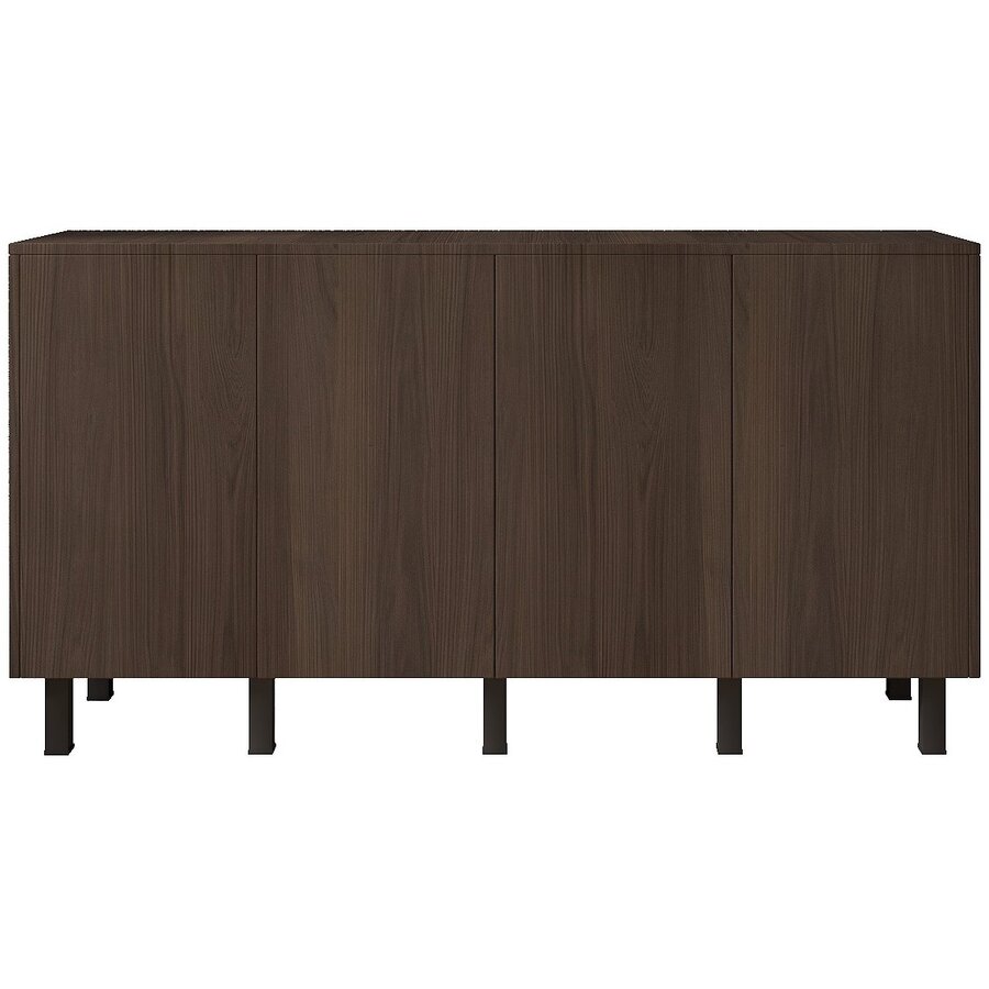 Casella Ayaya 163 cm Dressoir Donkerbruin Casella Ayaya 163 cm Dressoir Donkerbruin