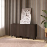 Artego Design Casella Ayaya 163 cm Dressoir Donkerbruin Artego Design Casella Ayaya 163 cm Dressoir Donkerbruin