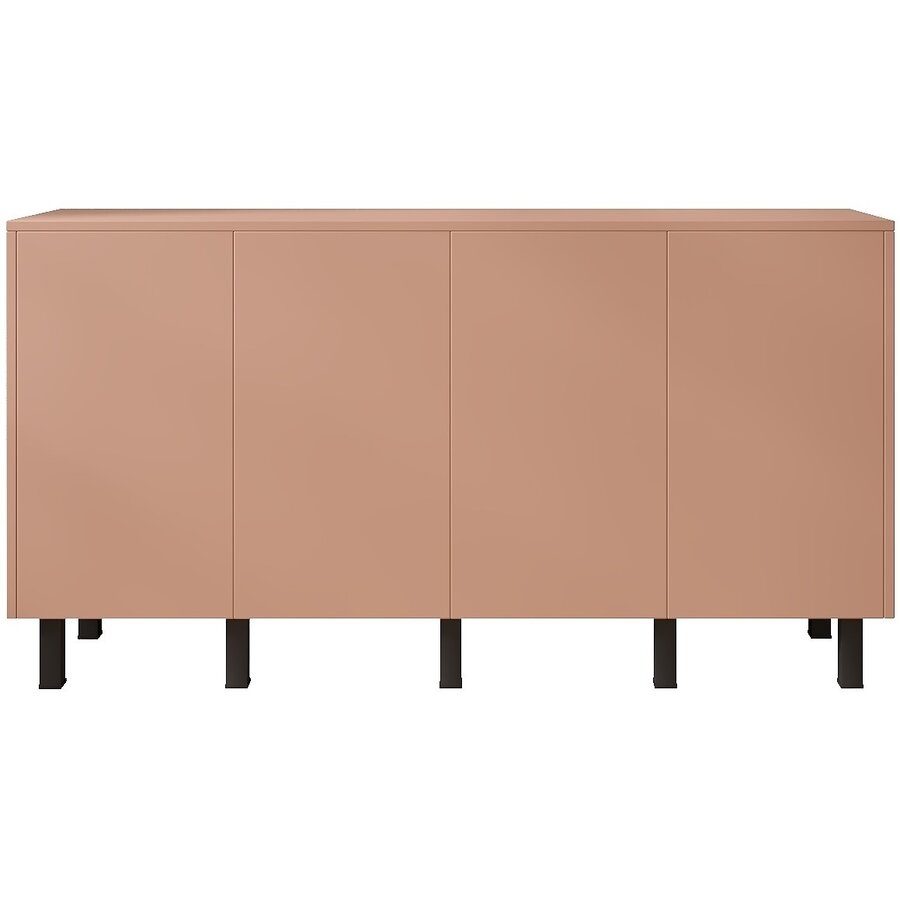 Pastell Ayaya 163 cm Dressoir Abrikoos Pastell Ayaya 163 cm Dressoir Abrikoos