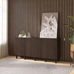 Artego Design Casella Ayaya 183 cm Dressoir Donkerbruin Artego Design Casella Ayaya 183 cm Dressoir Donkerbruin