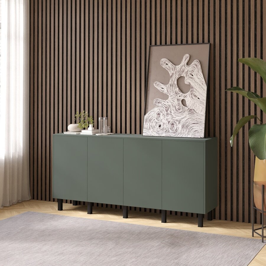 Pastell Ayaya 183 cm Dressoir Eucalyptus Pastell Ayaya 183 cm Dressoir Eucalyptus