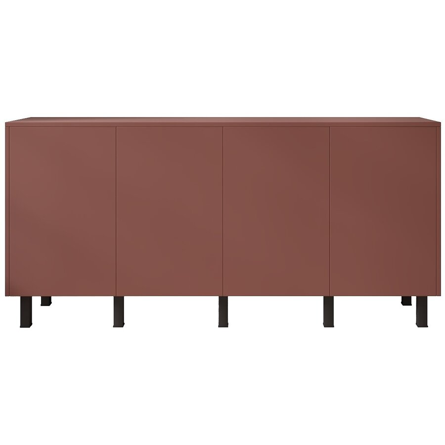 Pastell Ayaya 183 cm Dressoir Oxydrood Pastell Ayaya 183 cm Dressoir Oxydrood