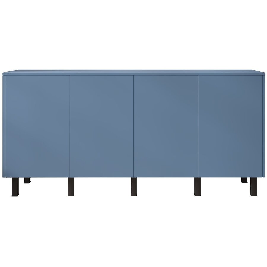 Turin Ayaya 183 cm Dressoir Rookblauw Turin Ayaya 183 cm Dressoir Rookblauw