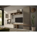Benvenuto Design Infinity 2.0 Cashmere / Mercure / Brons TV Meubel Set 58 Benvenuto Design Infinity 2.0 Cashmere / Mercure / Brons TV Meubel Set 58