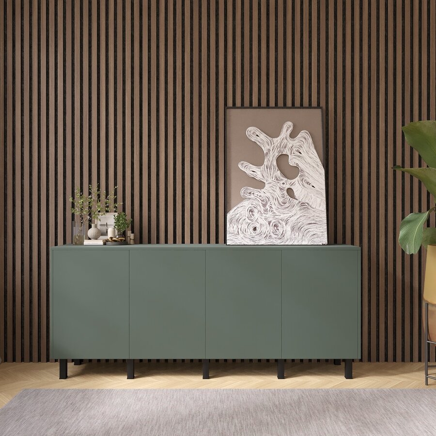 Pastell Ayaya 203 cm Dressoir Eucalyptus Pastell Ayaya 203 cm Dressoir Eucalyptus
