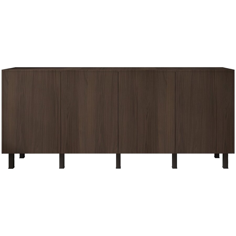 Casella Ayaya 203 cm Dressoir Donkerbruin Casella Ayaya 203 cm Dressoir Donkerbruin