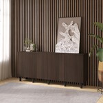 Artego Design Casella Ayaya 203 cm Dressoir Donkerbruin Artego Design Casella Ayaya 203 cm Dressoir Donkerbruin